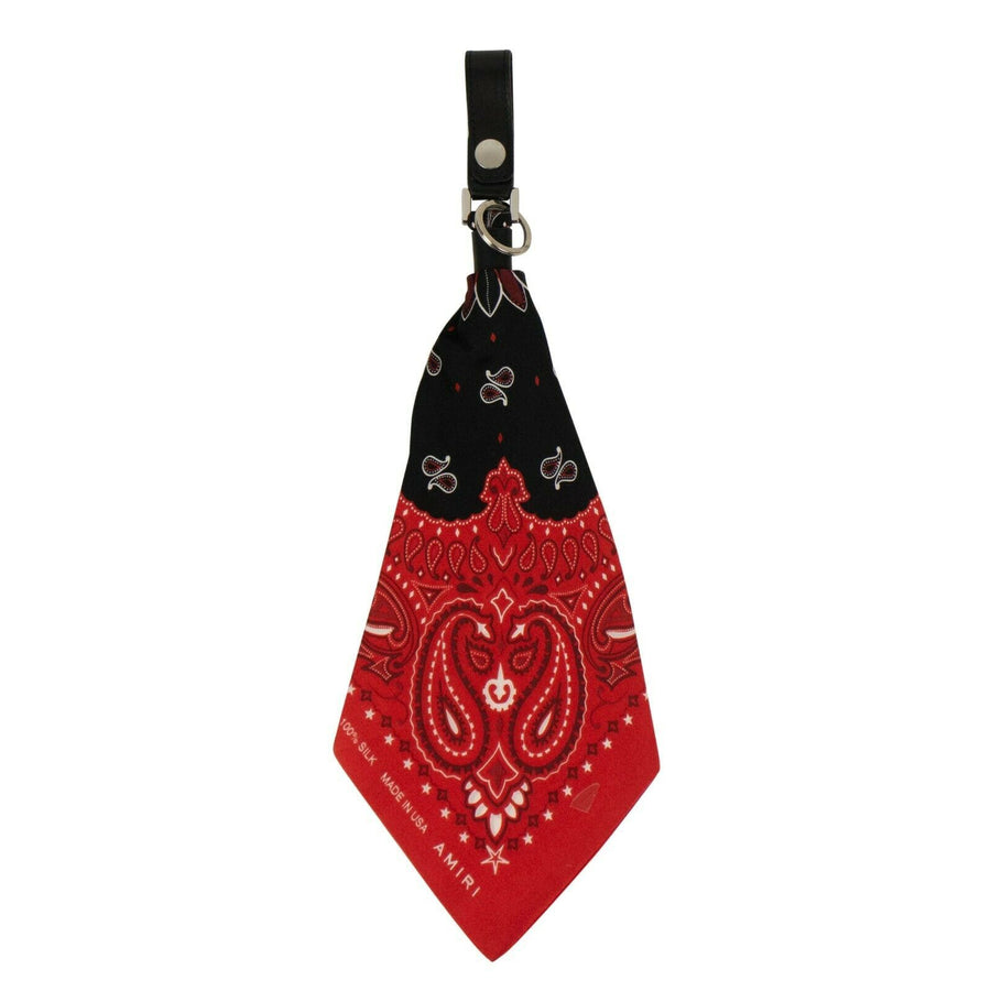 Bandana Key Chain - Red/Black