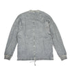 'Shadow Project' Washed Denim Sweater - Blue