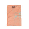 Logo 'Ghost' Printed Shawl Scarf - Pink