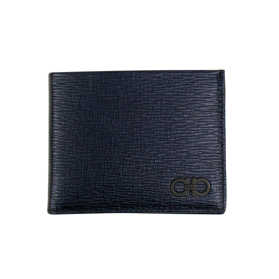 'Revival' Bi-Fold Wallet - Navy Blue