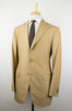 Drop 7 Cotton 3 Roll 2 Button Suit - Brown