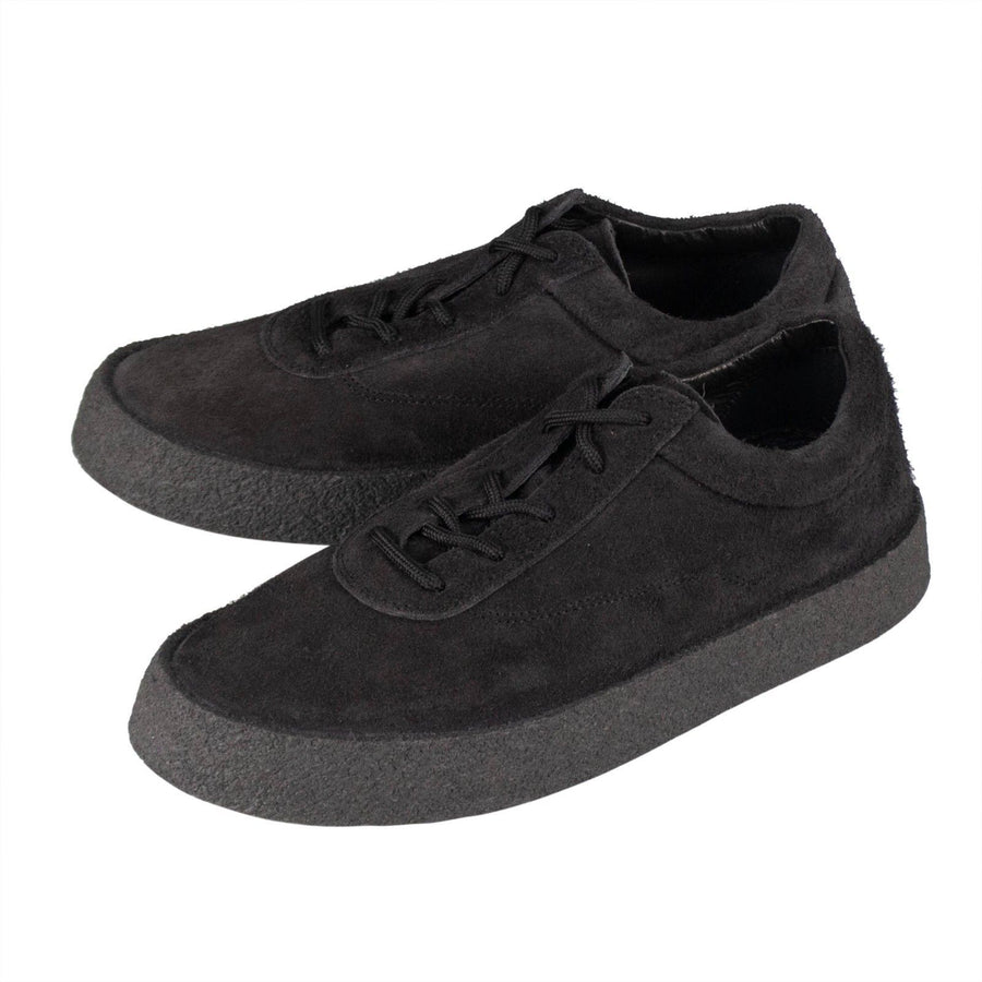 Season 6 Graphite Thick Shaggy Suede Crepe Sneakers