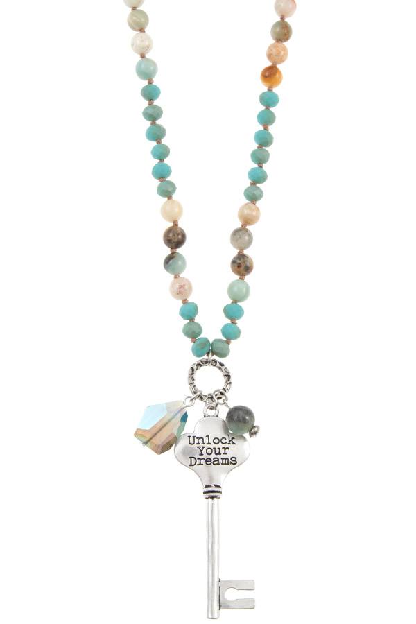 Unlock your dream beaded necklace set