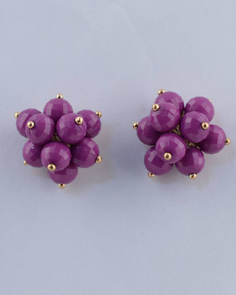 Beaded Cluster Studs