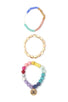 Believe In Yourself Multi Color Beaded Stretch Bracelet