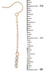 Multi layered flat chain aligned pearl accent necklace set