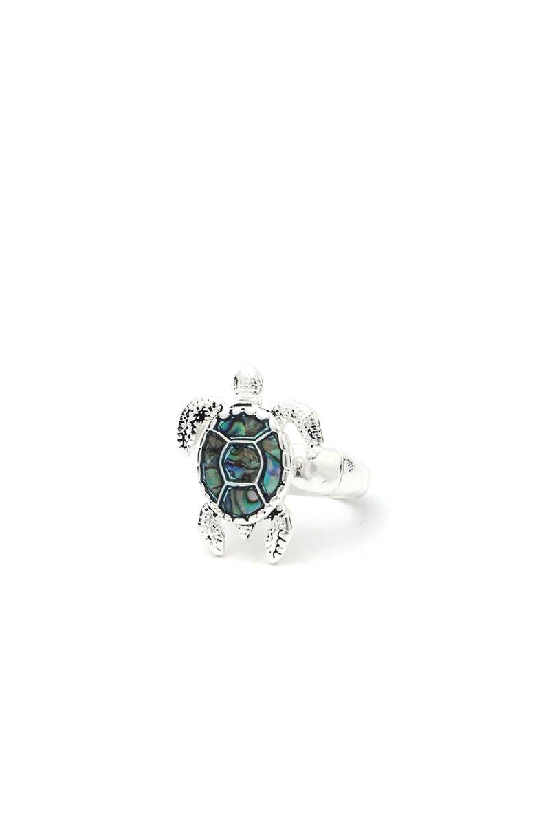 Abalone Sea Turtle Stretch Ring