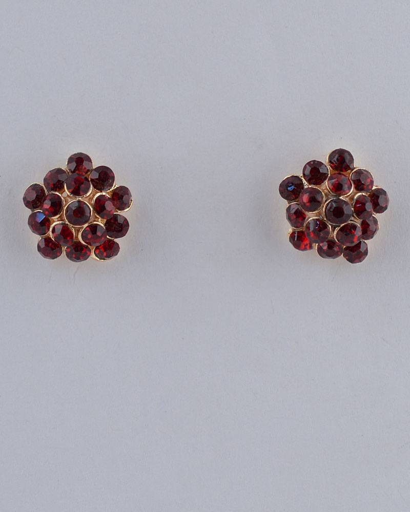 Rhinestone Stud Earrings