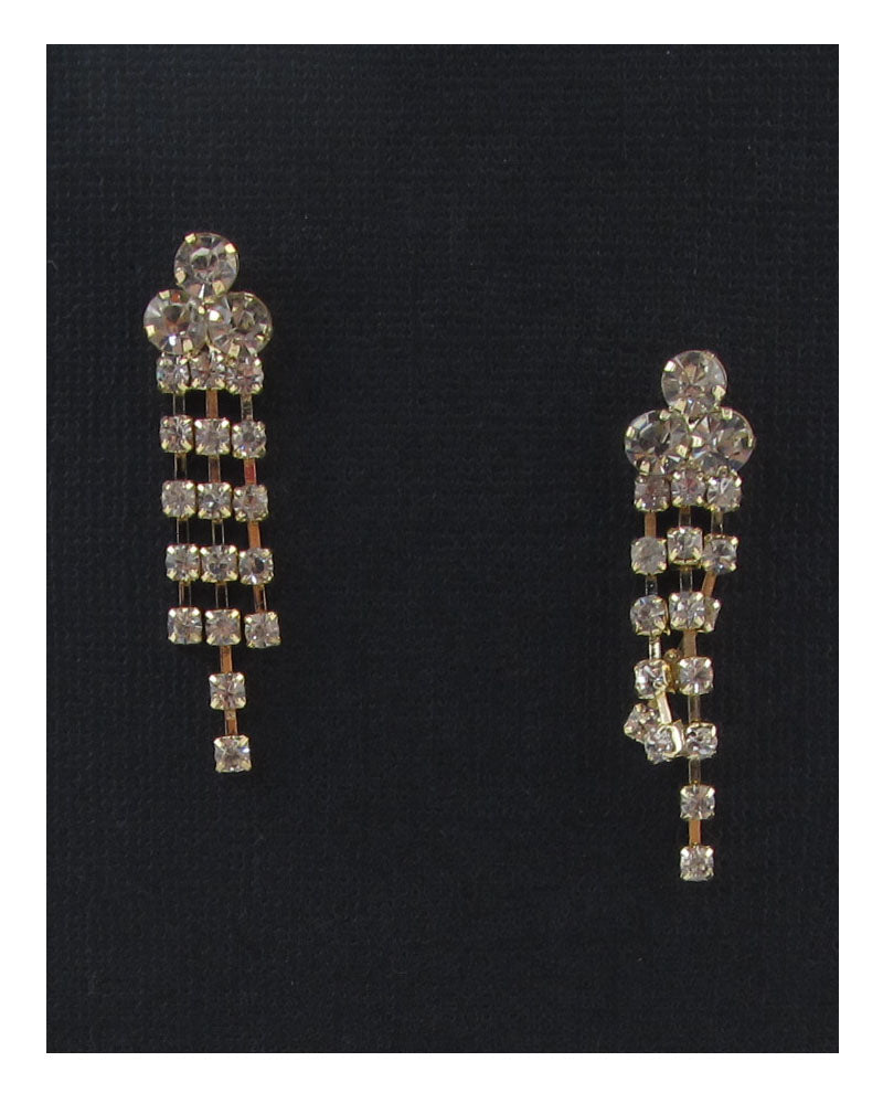 Rhinestone Chandelier Earrings