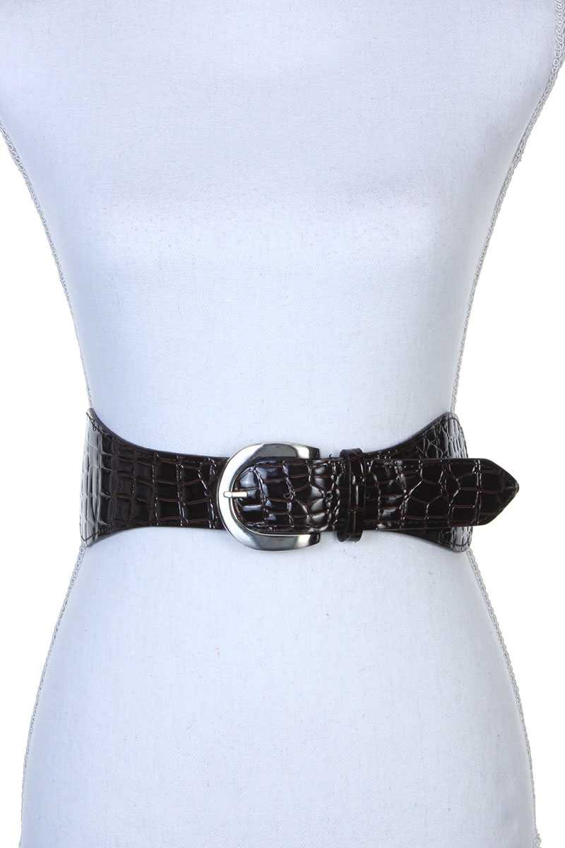 Pu Leather Stretch Belt