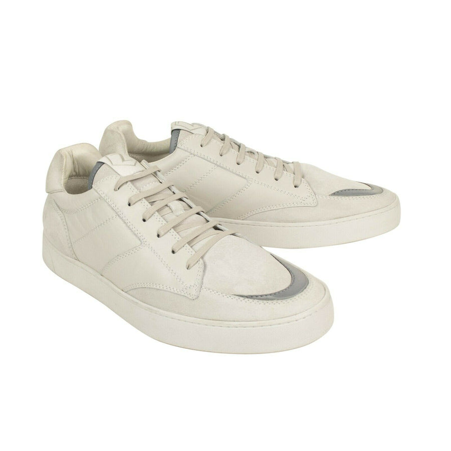 Z ZEGNA Suede Low Sneaker - White