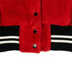 Sherpa Band Bomber Jacket - Red