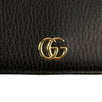 GG Marmont Leather Mini Chain Shoulder Bag - Black