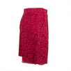 Floral Embroidered Lace Shorts - Fuchsia