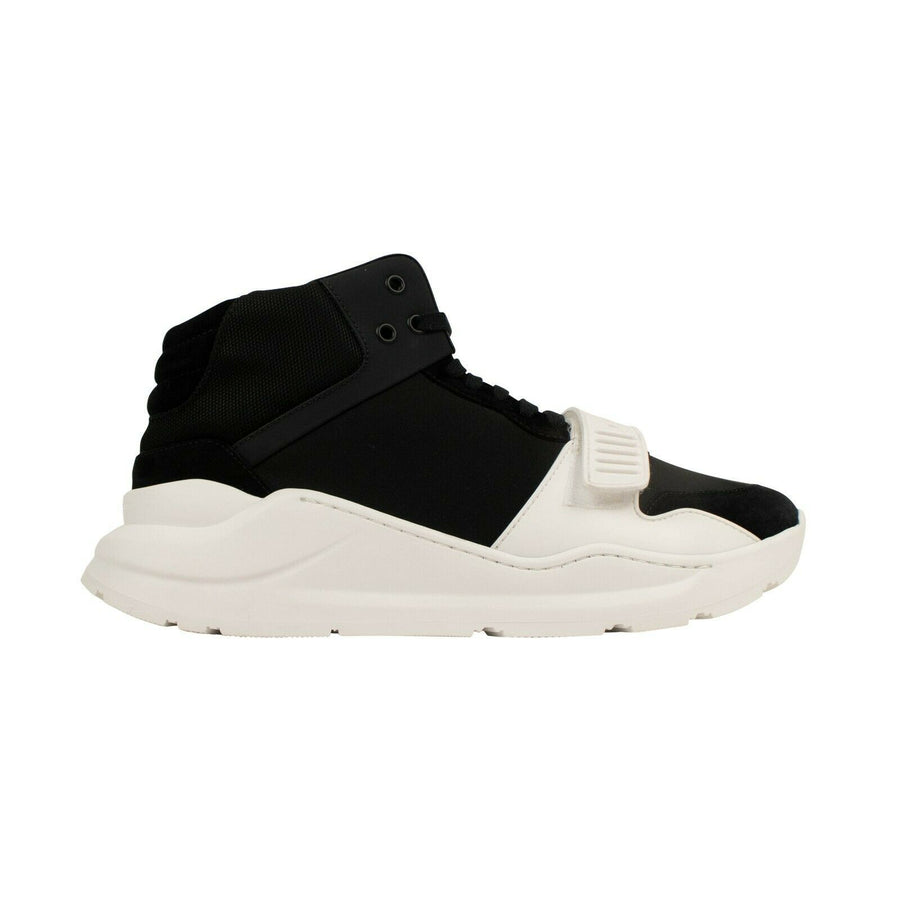 Regis High-Top Sneakers - Black / White