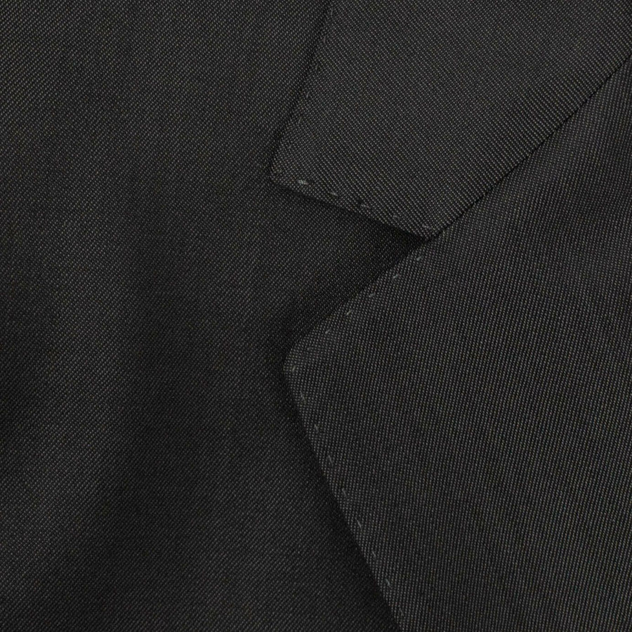 Wool Blend Two Button Suit - Gray