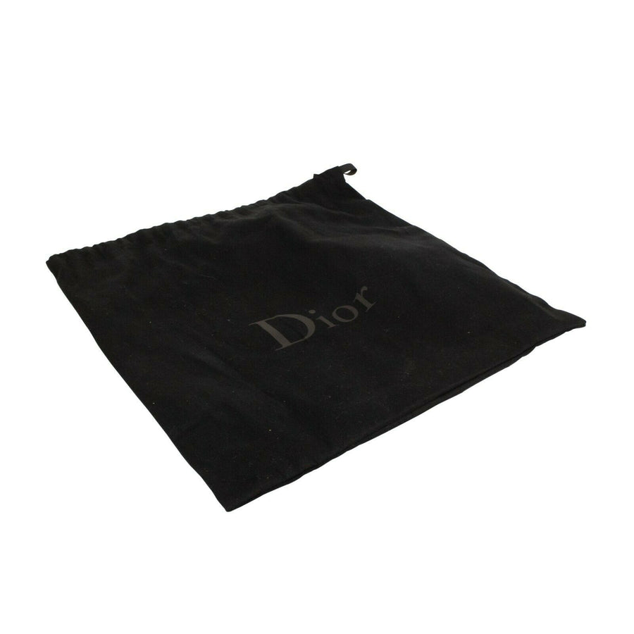 Dior Oblique Jacquard Saddle Shoulder Bag - Black