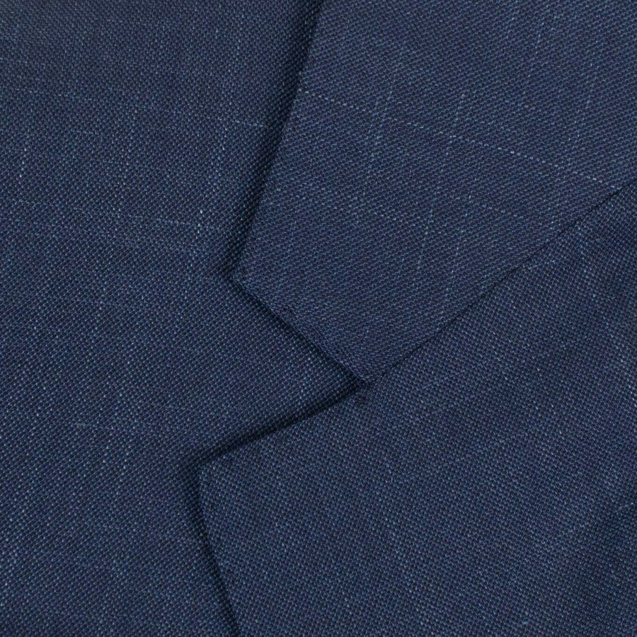 Wool Blend Suit - Dark Blue