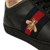 Ace Embroidered Sneakers - Black