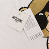 Gold Bear Graphic Short Sleeve T-Shirt - White