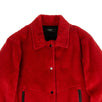 Sherpa Band Bomber Jacket - Red