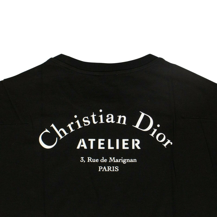 Cotton 'Christian Dior Atelier' T-Shirt - Black