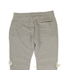 Moto Distressed Sweatpants - Heather Gray