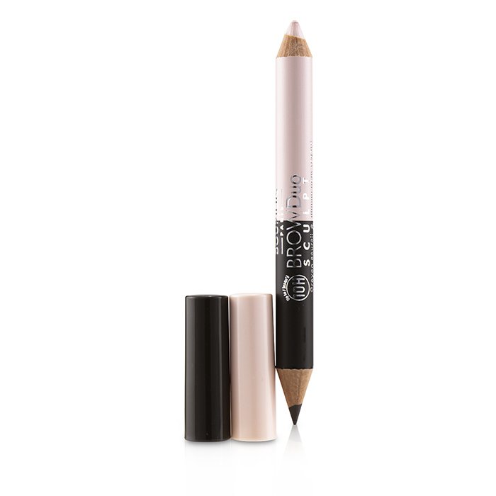 Brow Duo Sculpt 2 In 1 Eyebrow Pencil And Highlighter - # 23 Brown - 1.95g/0.065oz