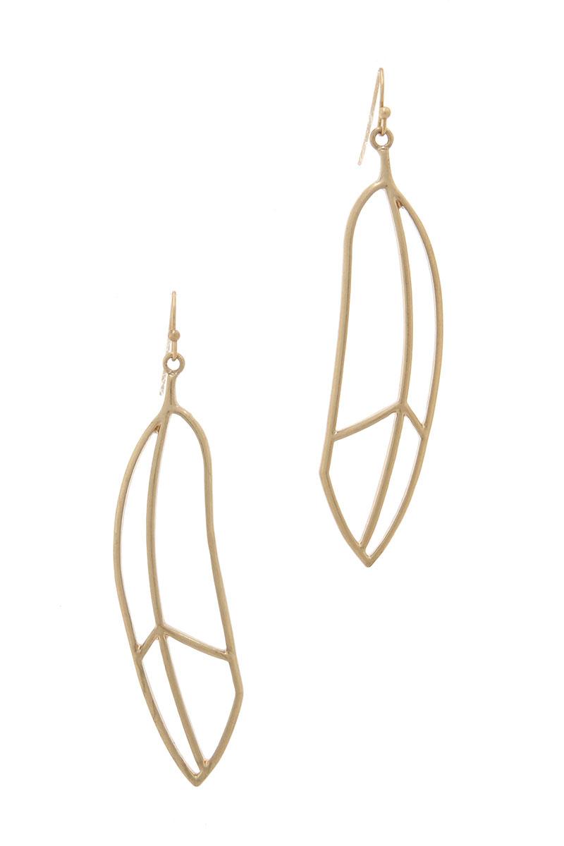 Metal Drop Earring