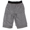 Button Layered Shorts - Gray