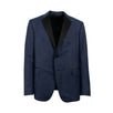 ERMENGILDO ZEGNA SU MISURA Wool Two Button Tuxedo - Blue