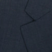 Wool Two Button Suit - Navy Blue