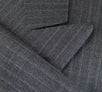 Super 150's Wool Double Breasted Suit - Gray