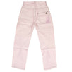 Cotton Curved Seam Jeans - Pink