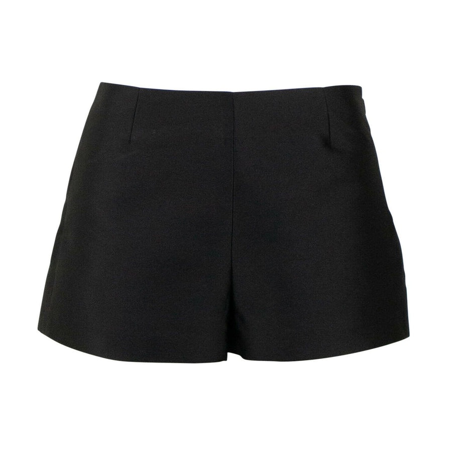 Polyester Blend Shorts - Black