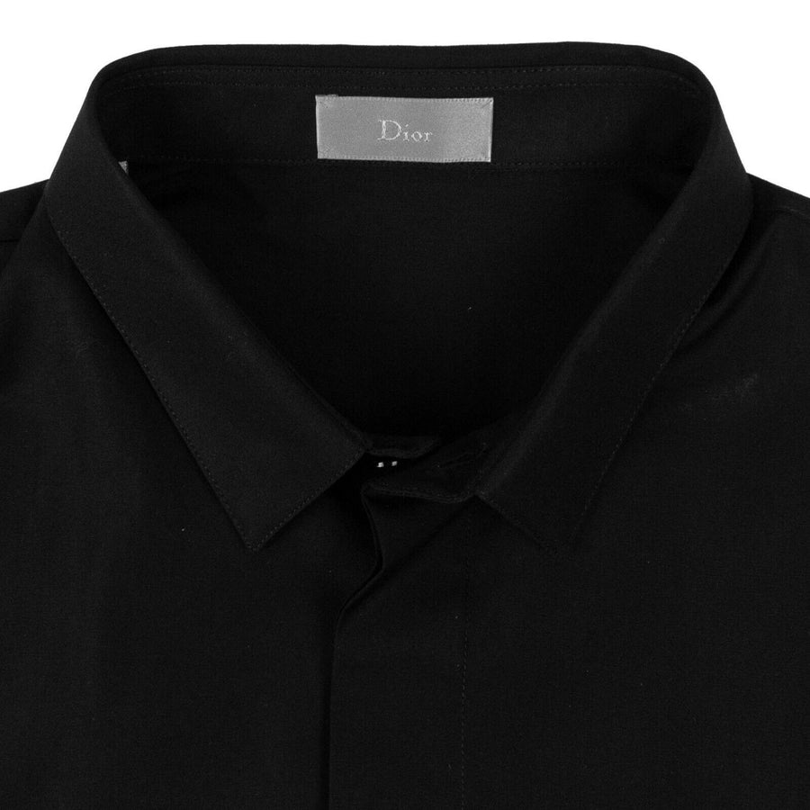 Cotton Dress Shirt - Black