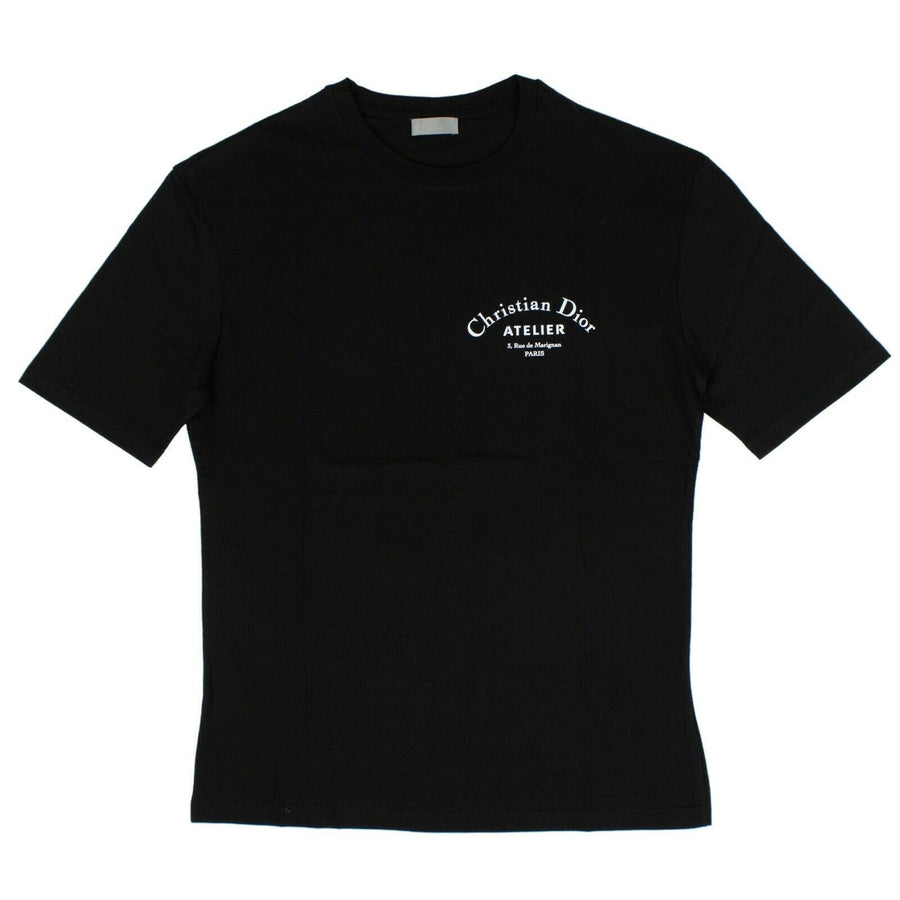 'Christian Dior Atelier' Short Sleeve T-Shirt - Black