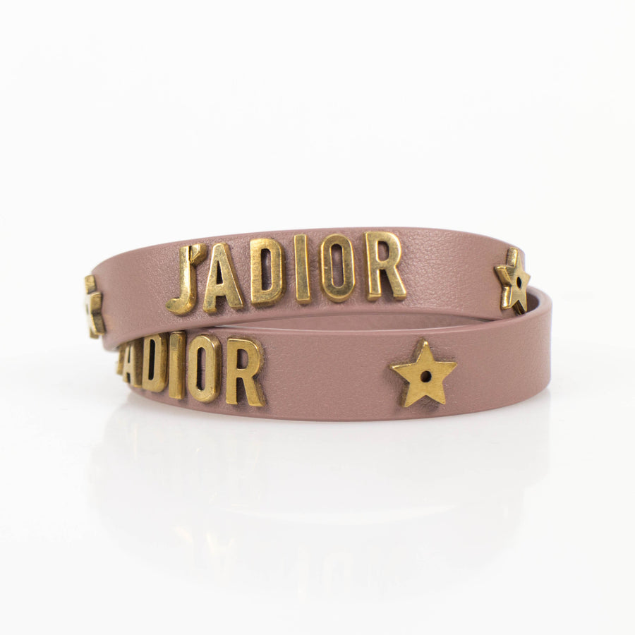 J'ADIOR Two Loop Bracelet - Pink