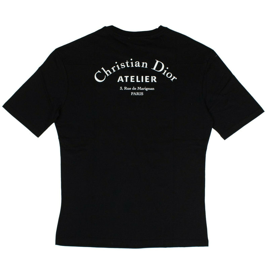 'Christian Dior Atelier' Short Sleeve T-Shirt - Black