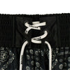 Boxer Bandana Shorts Pants - Black