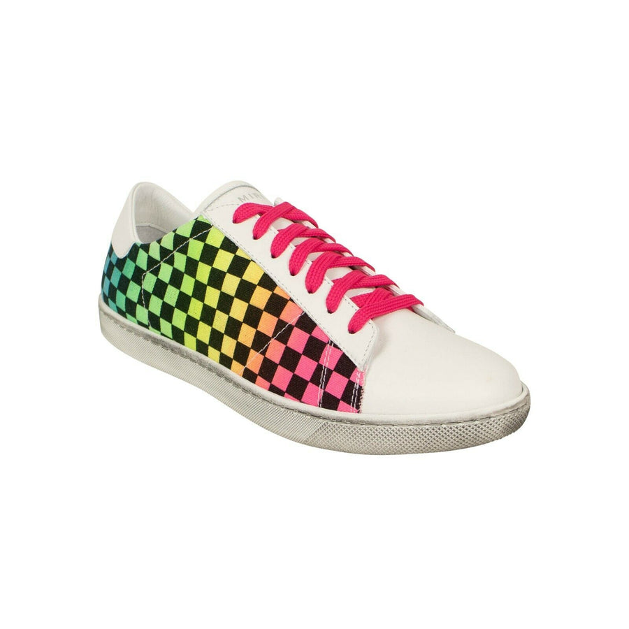 Viper Rainbow Check Low-Top Sneakers