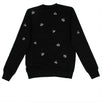 Dior X Kaws Bees Crew Neck Pullover Sweater - Black