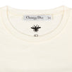 Cotton Blend 'Amour Surrealisme' Logo T-Shirt - Ivory