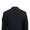 ERMENGILDO ZEGNA SU MISURA Wool One Button Tuxedo - Blue