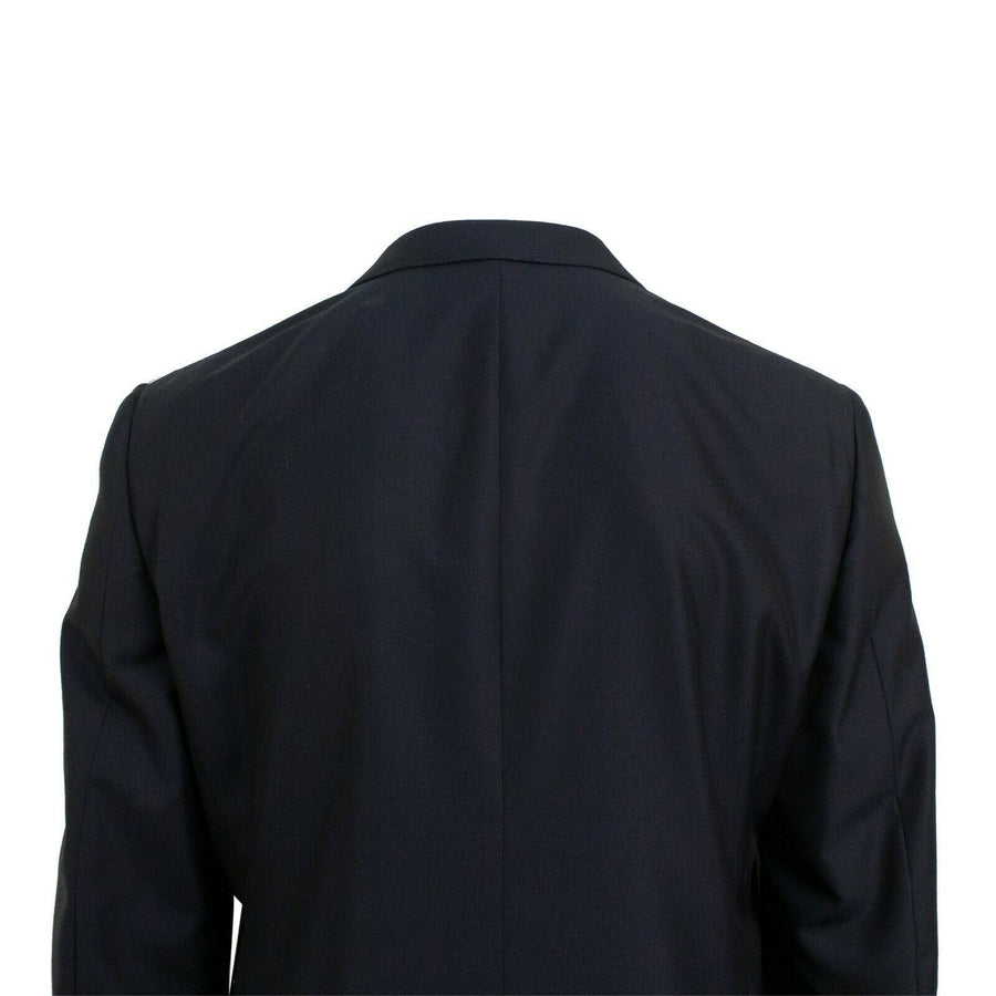 ERMENGILDO ZEGNA SU MISURA Wool One Button Tuxedo - Blue