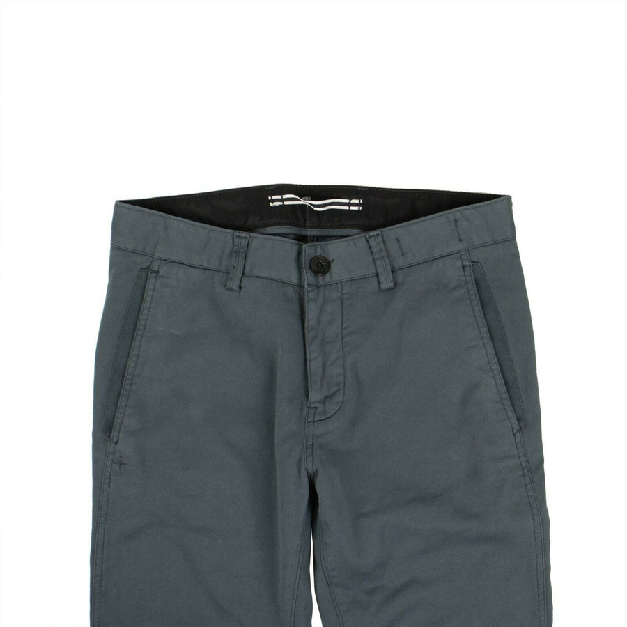 Slim Fit Chino Pants - Teal Blue