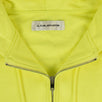 Oversized Zip-Up Hoodie - Neon Yellow