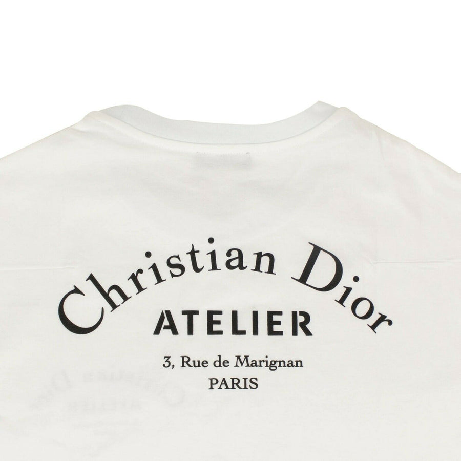 Cotton 'Christian Dior Atelier' T-Shirt - White