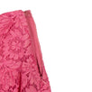 Lace Floral Embroidered Skirt - Pink