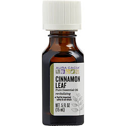 Aura Cacia Cinnamon Leaf Essential Oil (1x0.5oz)